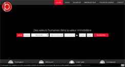 Desktop Screenshot of habitatprive.com